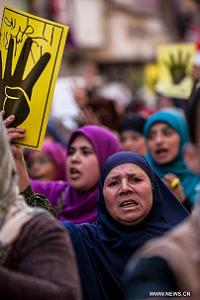  Islamic Power in Egypt: Unarmed Demonstrators Defy Military Coup 
& Support President Morsi 