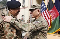  Pakistan army chief in Kabul with US commander 