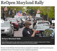  ReOpen Maryland Rally 