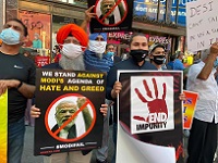  Protests against genocide in India 