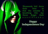  Pakistan Independence Day August 14th 